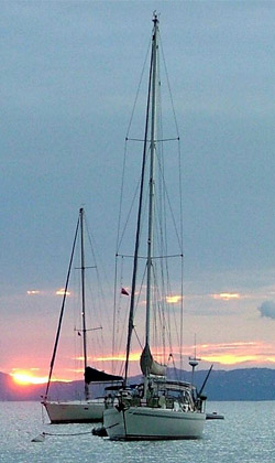 Cane Garden Bay at Sunset